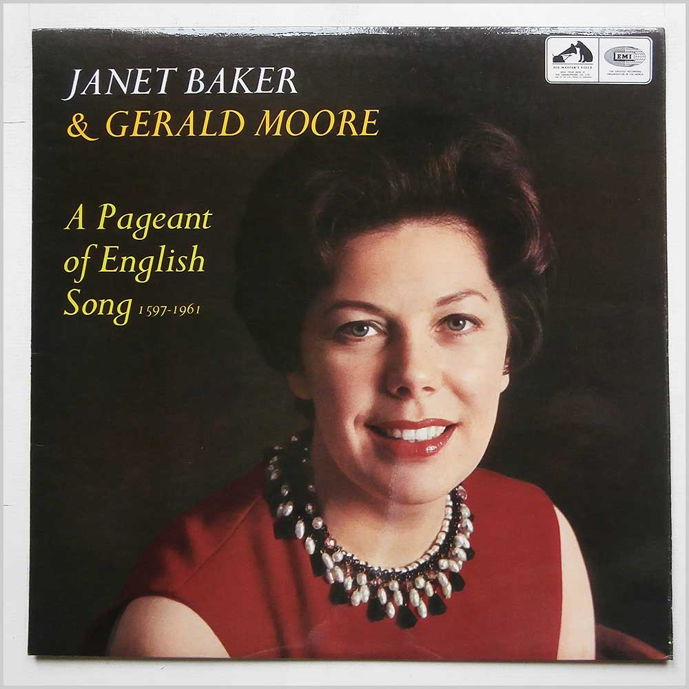 Janet Baker A Pageant Of English Song 1597 Records Lps Vinyl And Cds