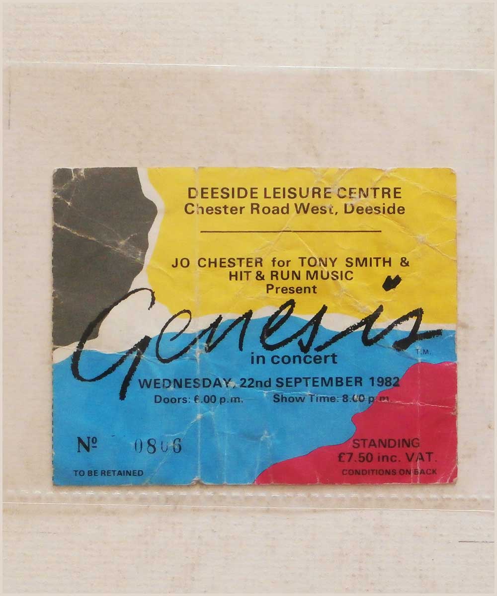 Genesis - Wednesday 22 September 1982, Deeside Leisure Centre (P6050290)