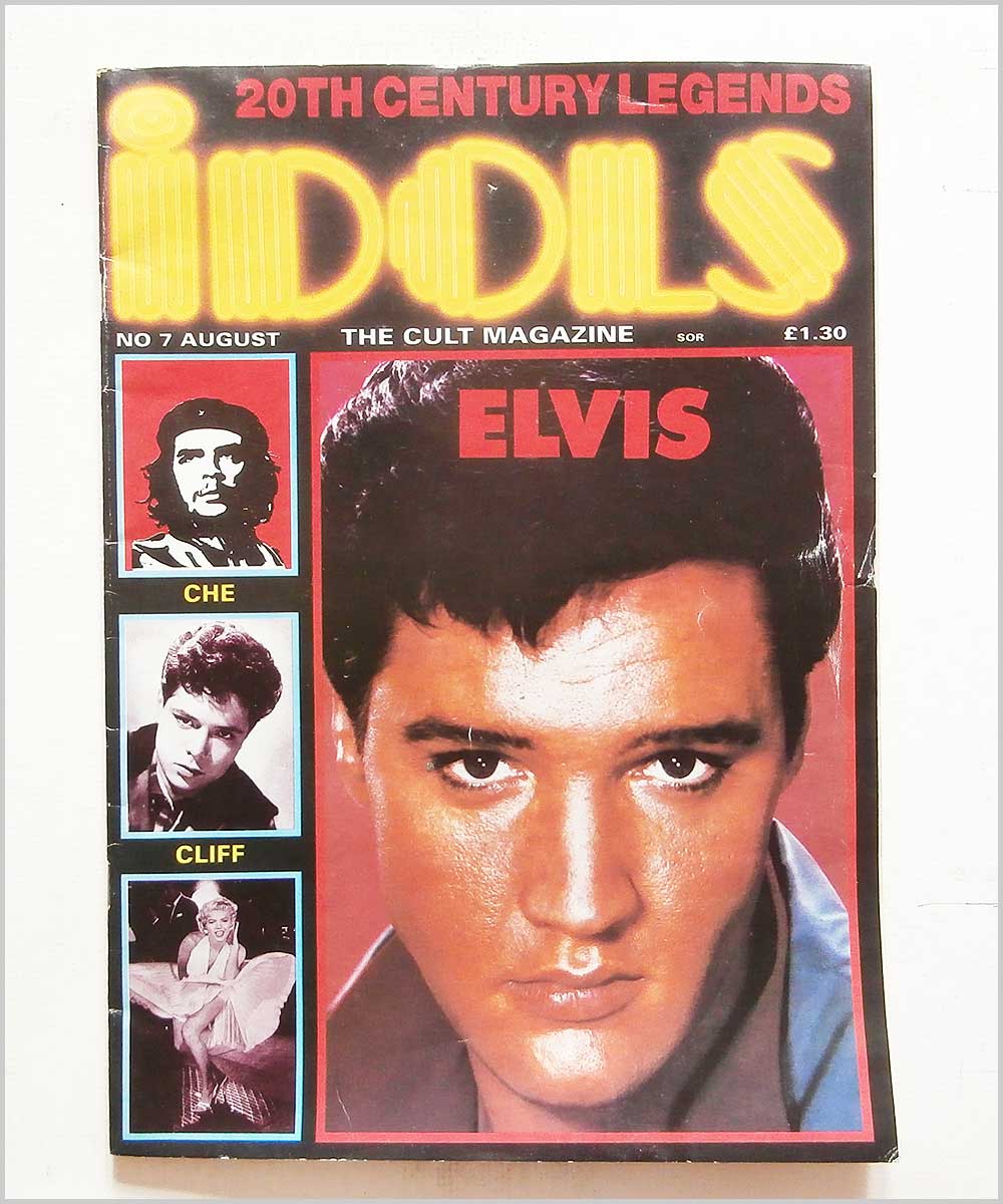 Elvis presley, Che Guevara, Frankenstein, ao - 20th Century Legends Idols, No 7 August (P6090191)