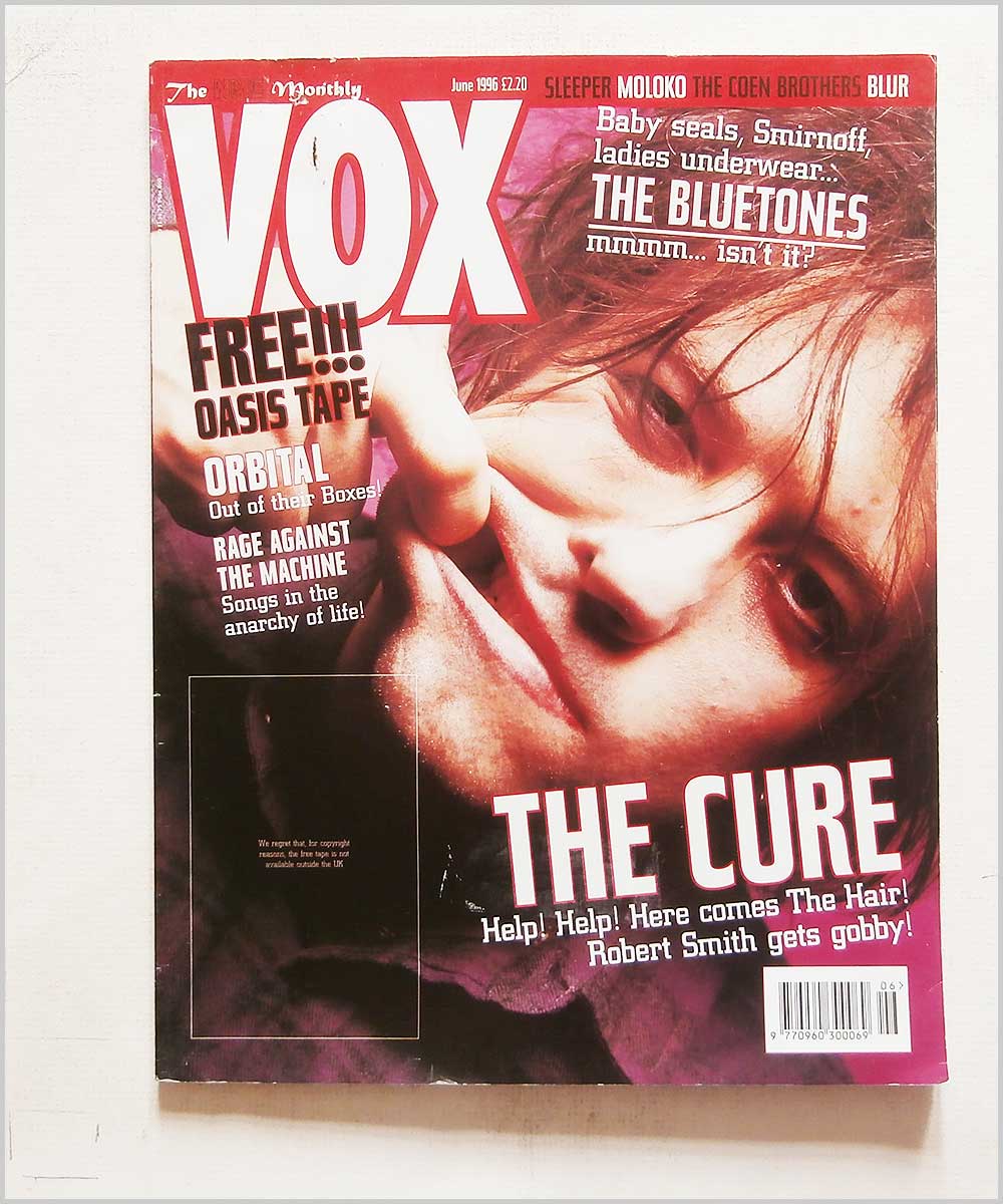 The Cure, The Bluetones, ao - VOX, June 1996 (P6090195)