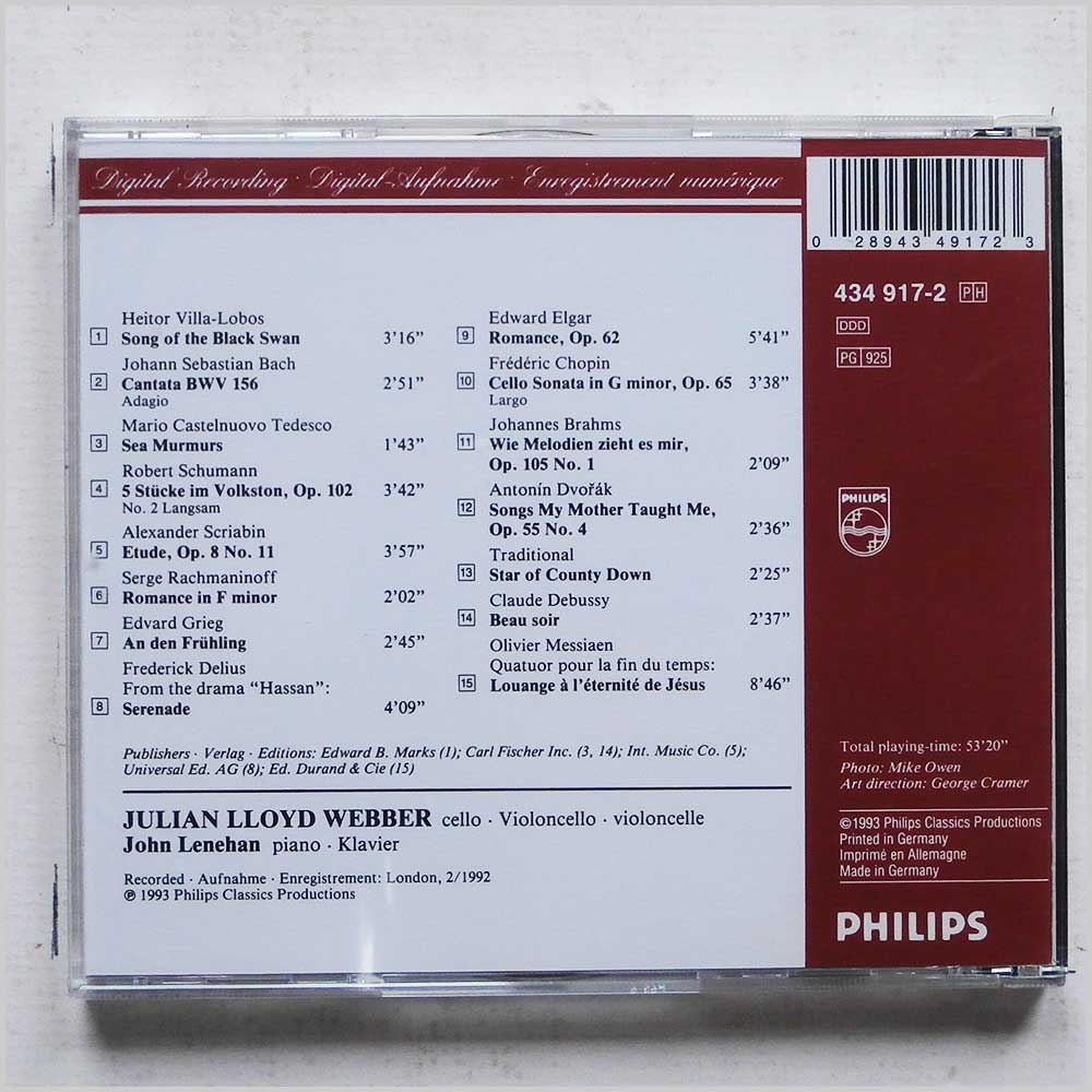 Lloyd Webber Julian - Cello Song (28943491723)