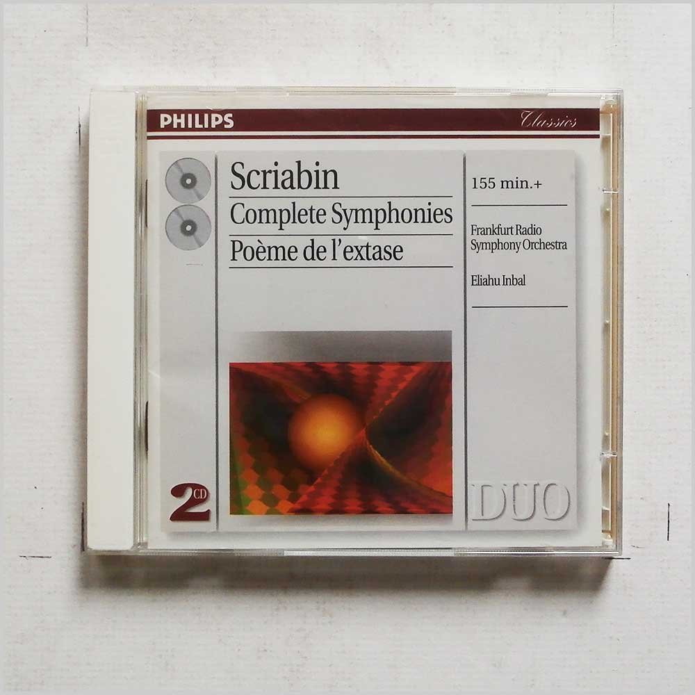 Eliahu Inbal, Frankfurt Radio Symphony Orchestra - Alexander Scriabin: Complete Symphonies, Poeme de L'Extase (28945427126)