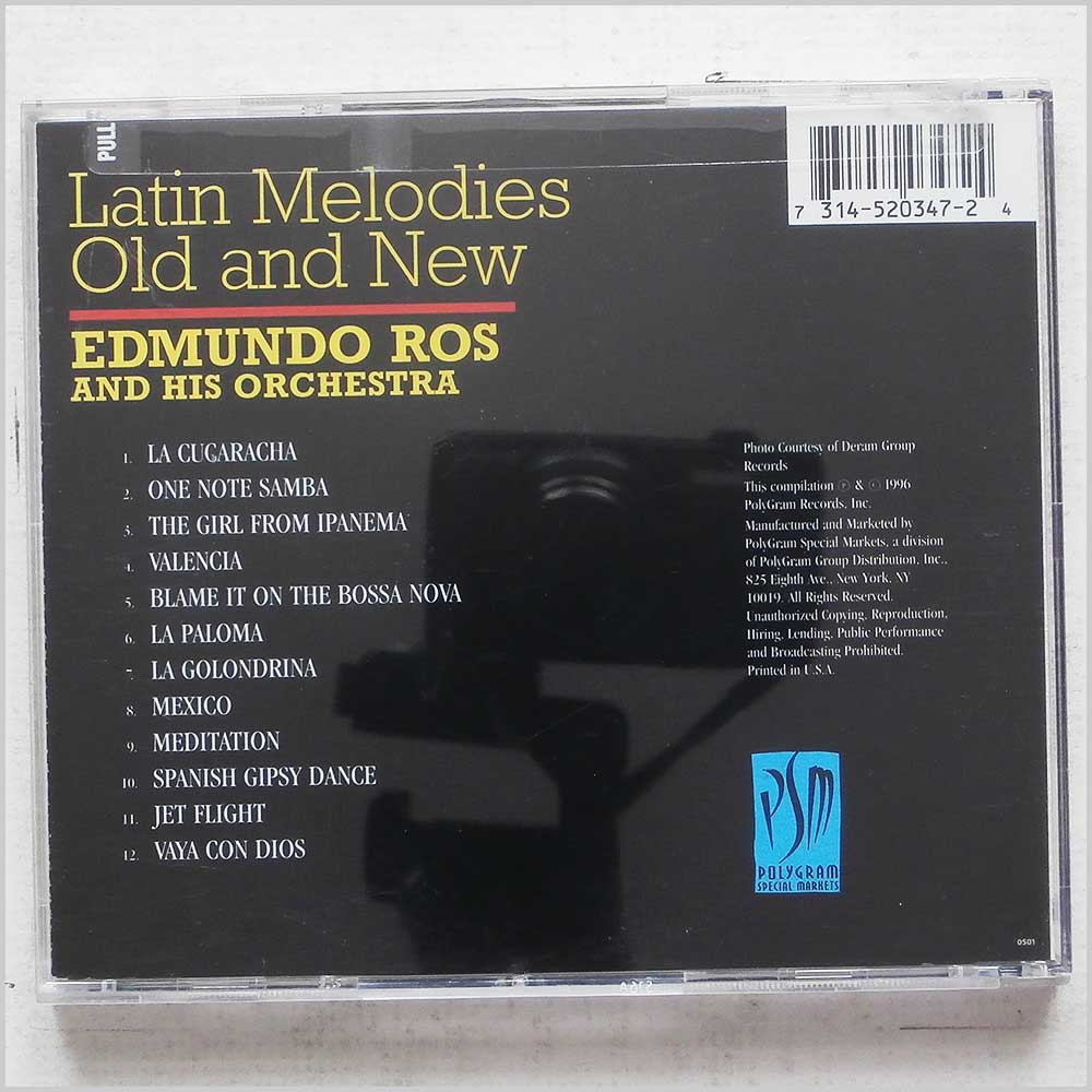 Edmundo Ros - Latin Melodies: Old and New (314 520 347 2)