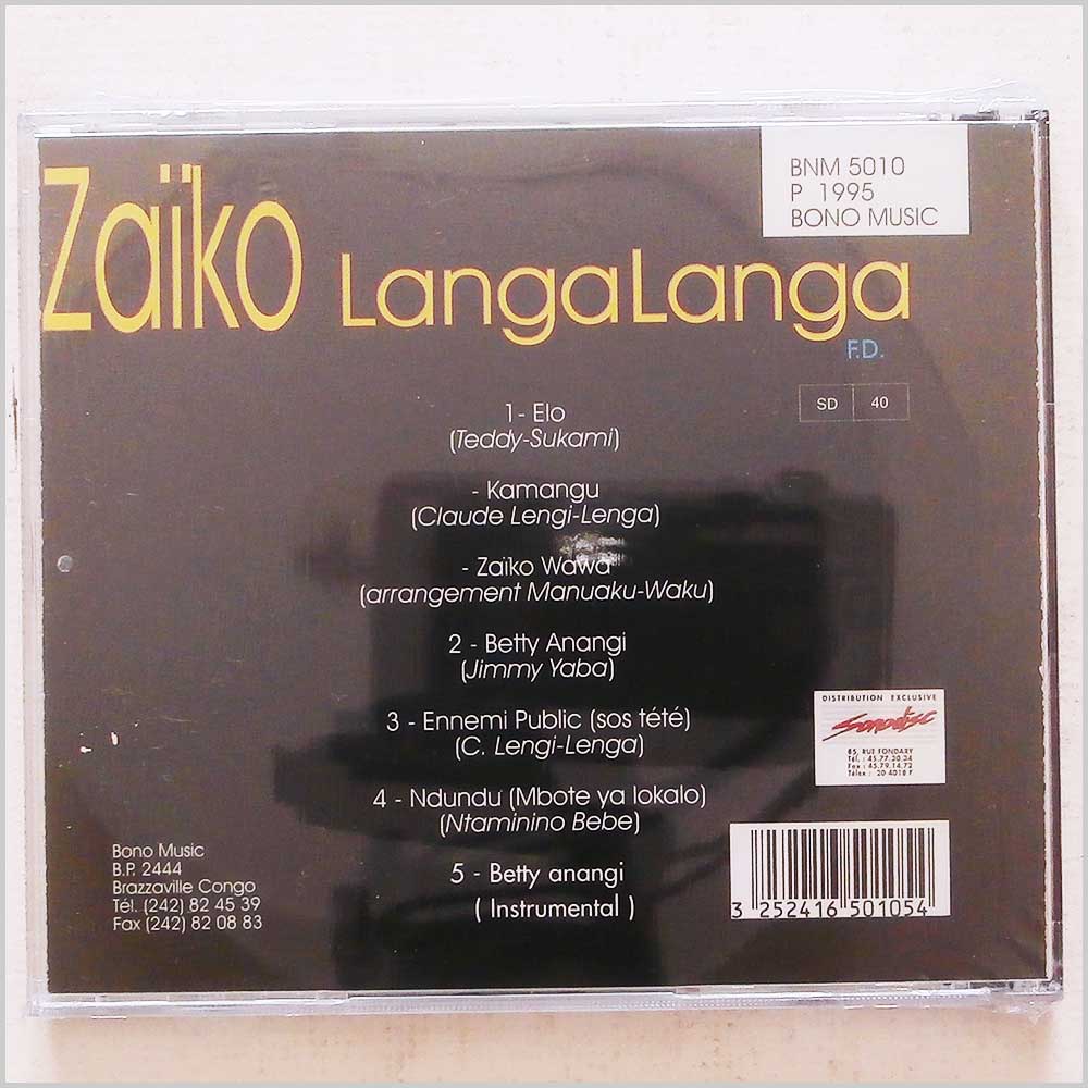 Zaiko Langa Langa - Surchoc (3252416501054)