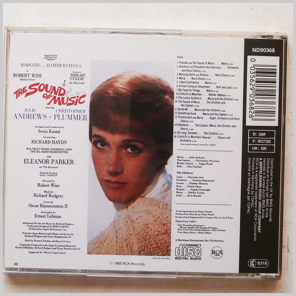 Julie Andrews - The Sound of Music (Original Soundtrack Recording) (35629036826)