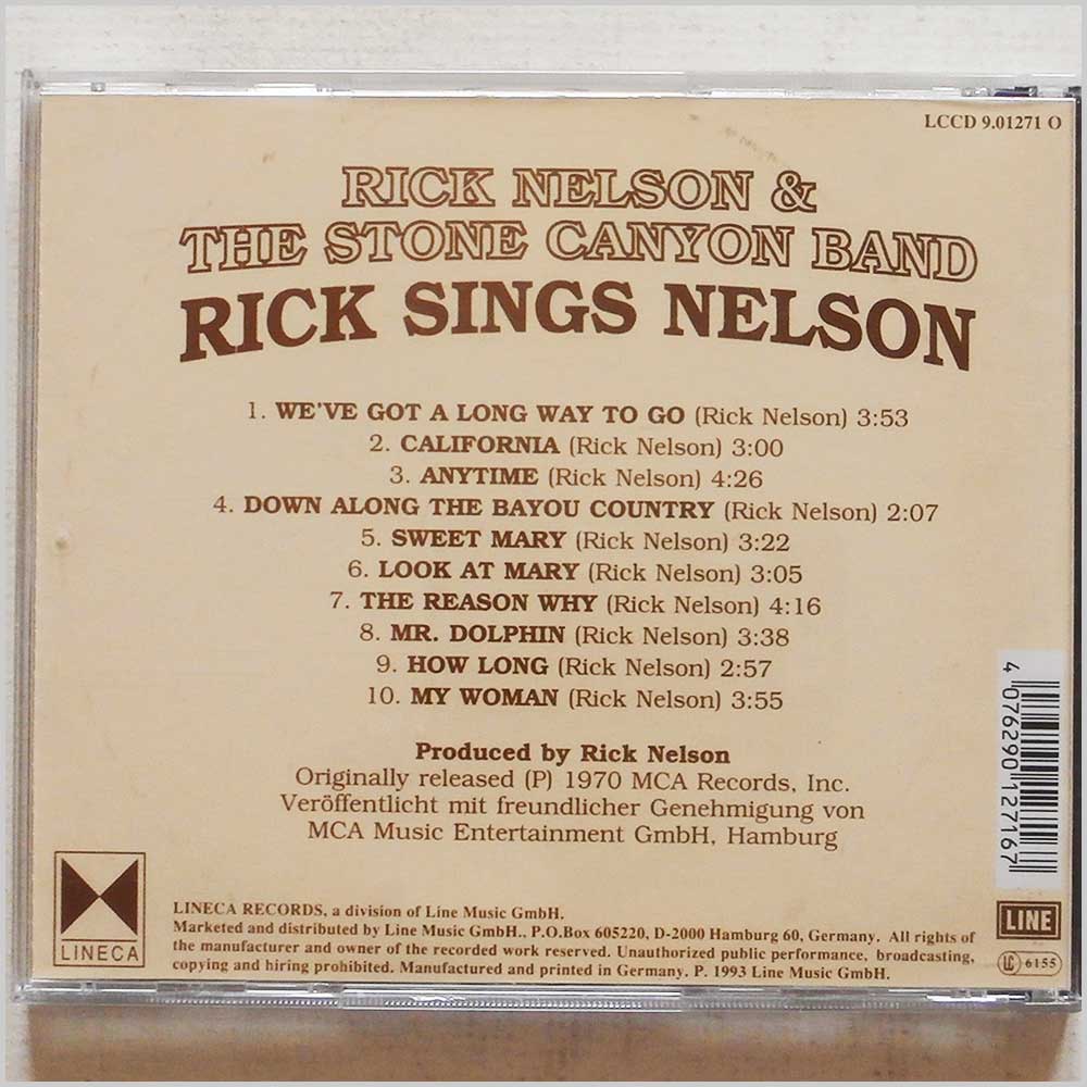Ricky Nelson - Rick Sings Nelson (4076290127167)