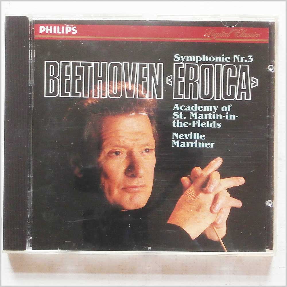 Neville Marriner, St. Martin-In-The-Fields - Beethoven: Symphony No.3 Eroica (410 044-2)