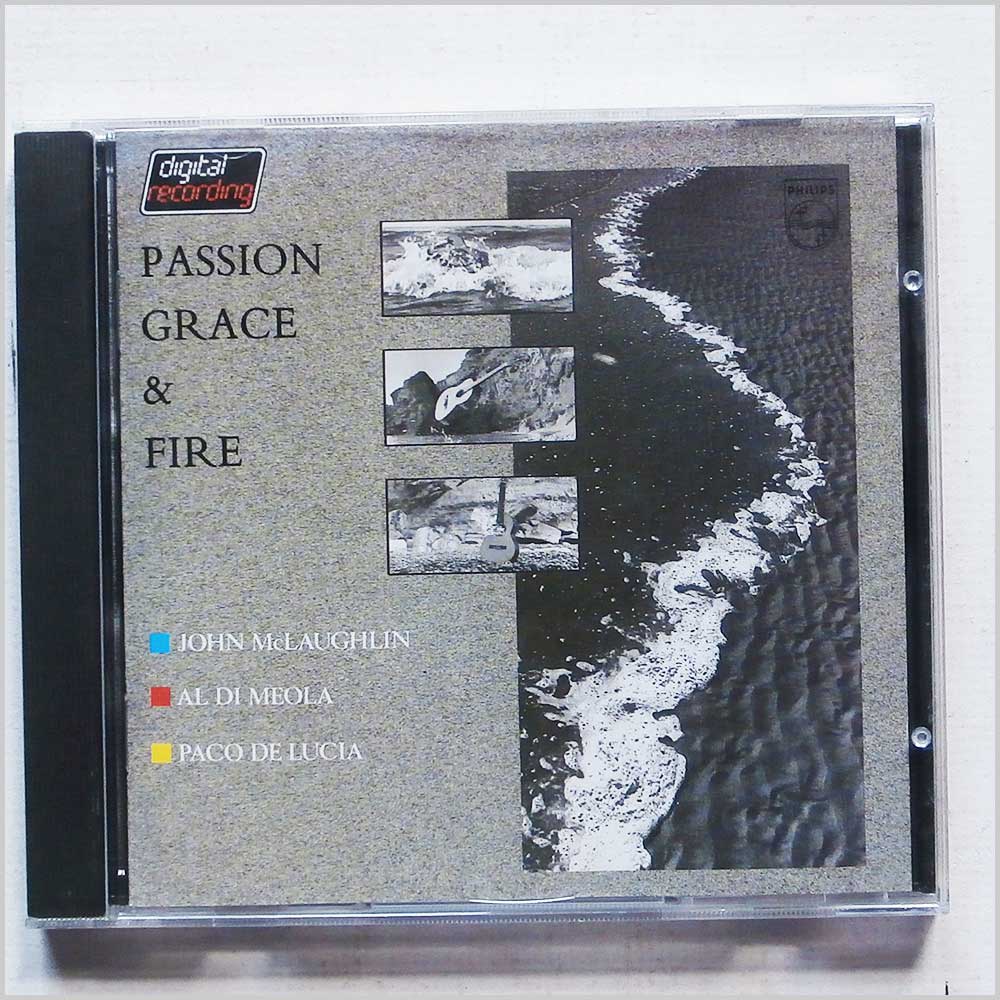 John McLaughlin, Al Di Meola, Paco de Lucia - Passion Grace and Fire (42281133428)