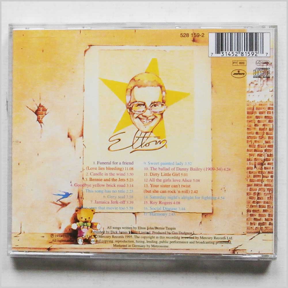 Elton John - Goodbye Yellow Brick Road (Remastered) (731452815927)