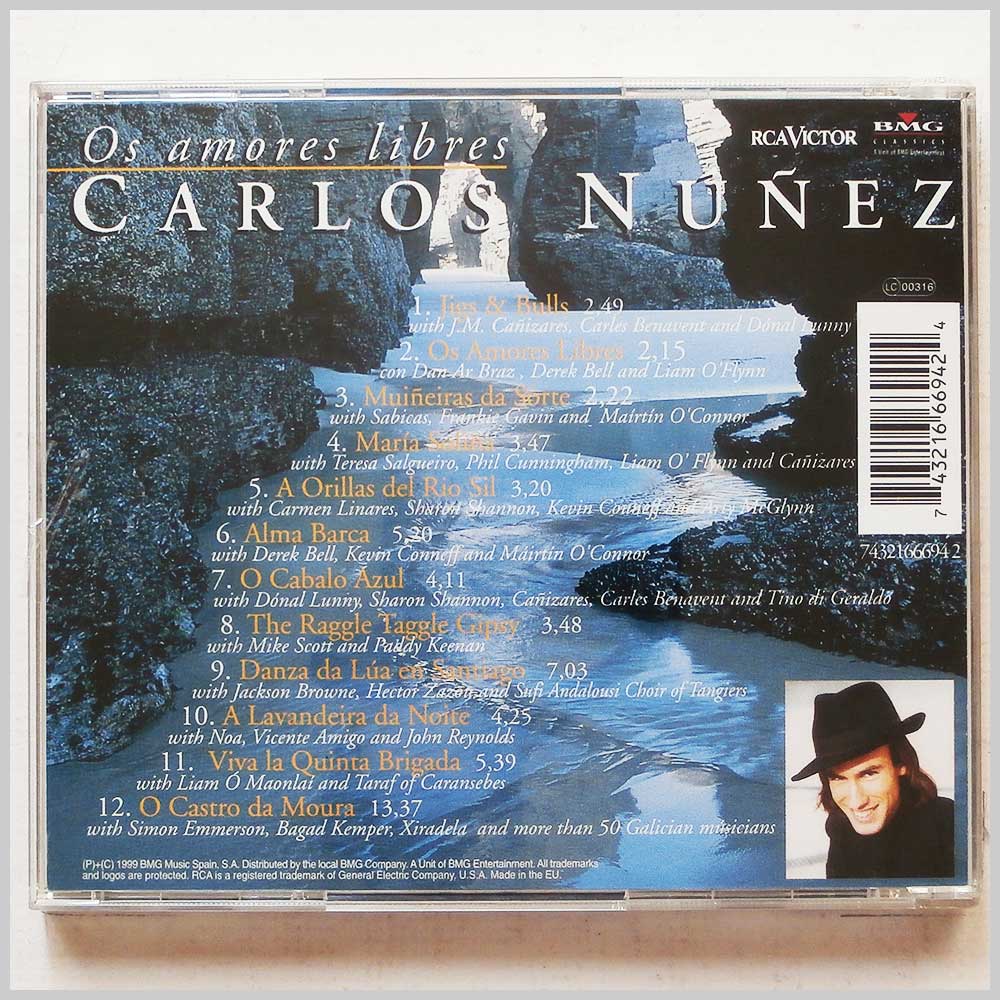 Carlos Nunez - Os Amores Libres (743216669424)