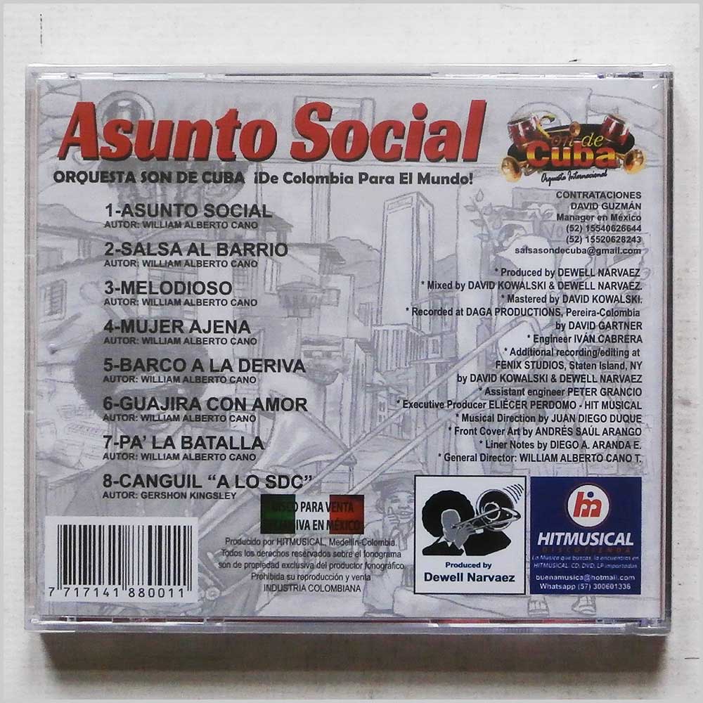 Orquesta Internacional Son De Cuba - Asunto Social (7717141880011)