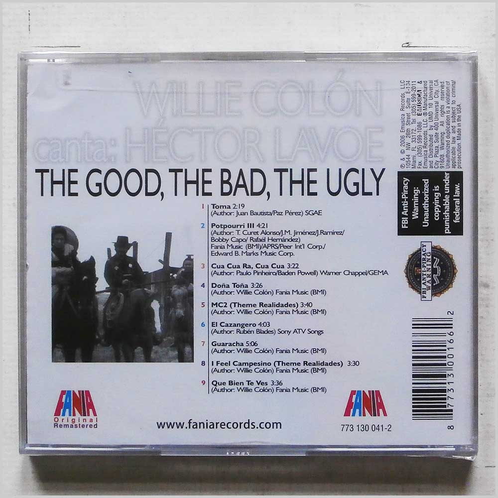 Willie Colon - The Good, the Bad, the Ugly (773 130 166-2)