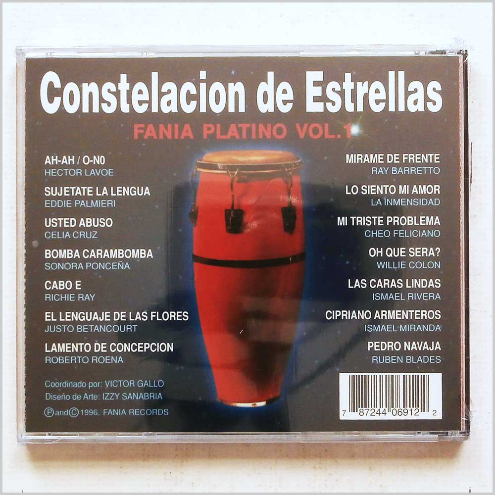 Various - Constelacion De Estrellas 1: Fania Platino (787244069122)