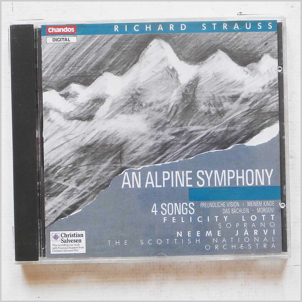 Felicity Lott, Neeme Jarvi, Scottish National Orchestra - Strauss: Alpine Symphony,Four Songs (CHAN 8557)