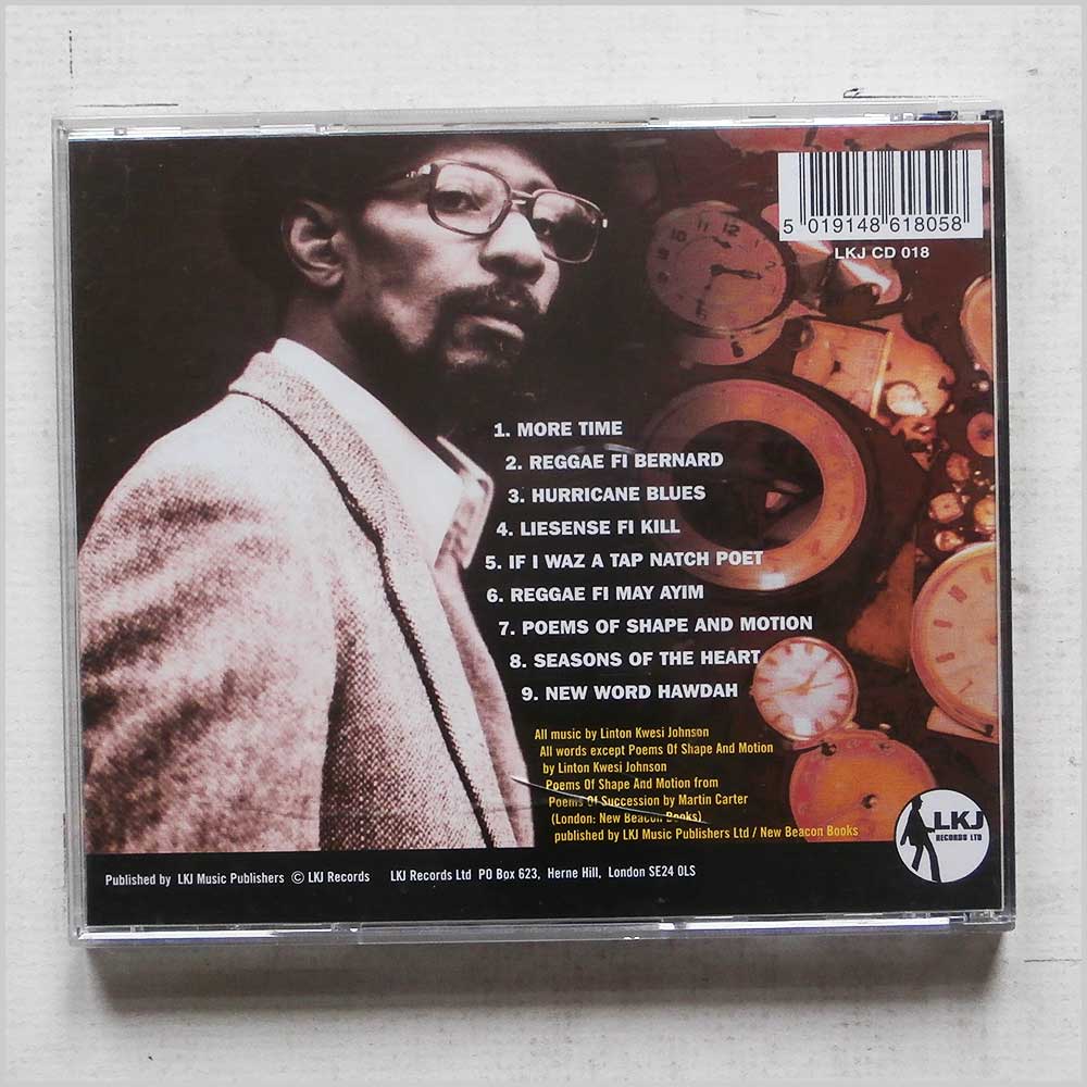 Linton Kwesi Johnson - More Time (LKJ CD 018)