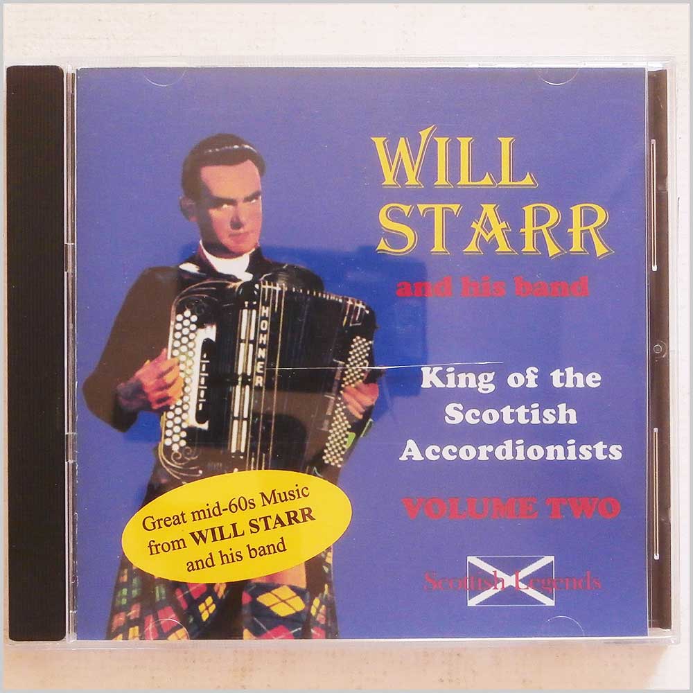 Will Starr and his Band - King of the Scottish Accordionists Volume 2 (SLPYBUD02)