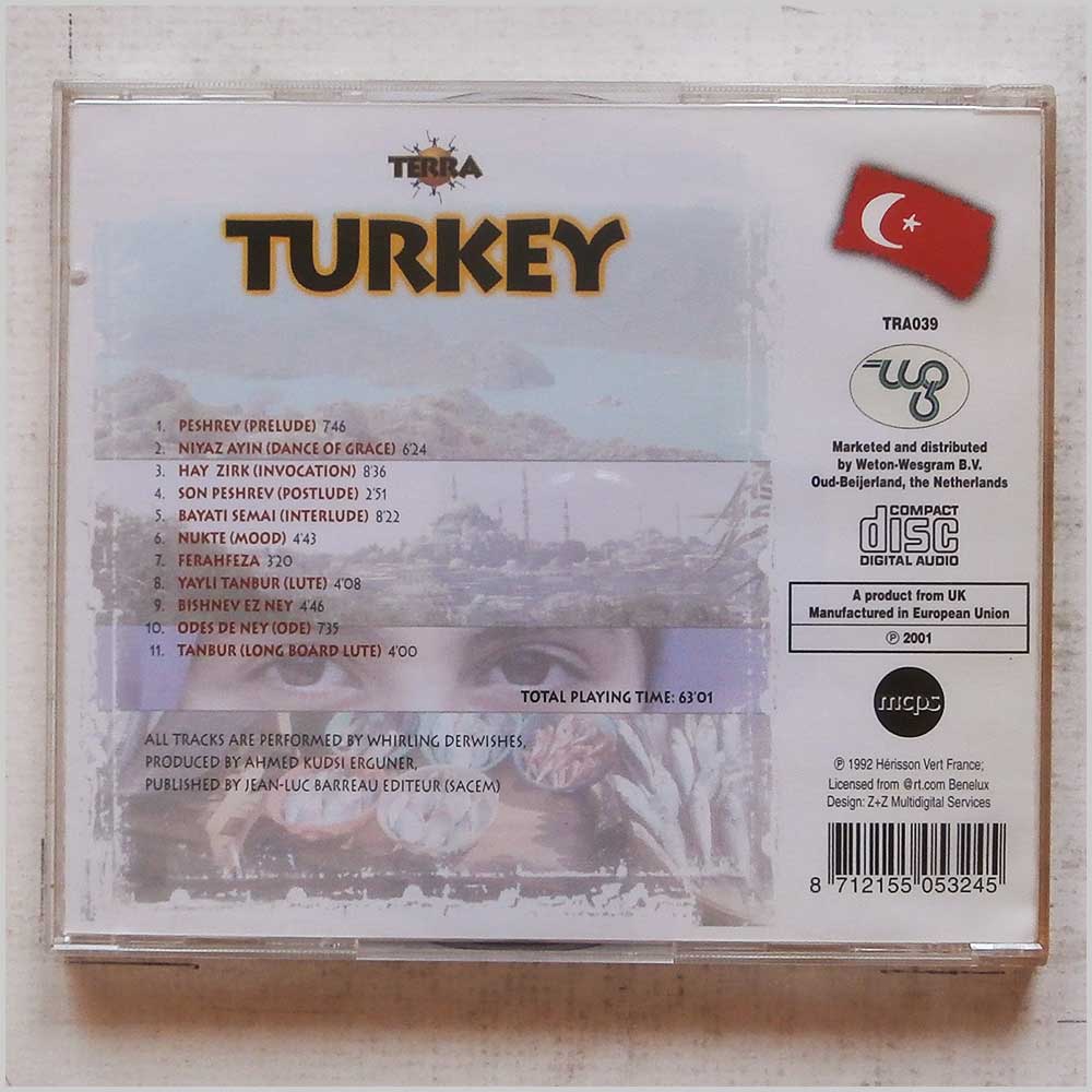 Whirling Derviches - Turkey (TRA039)