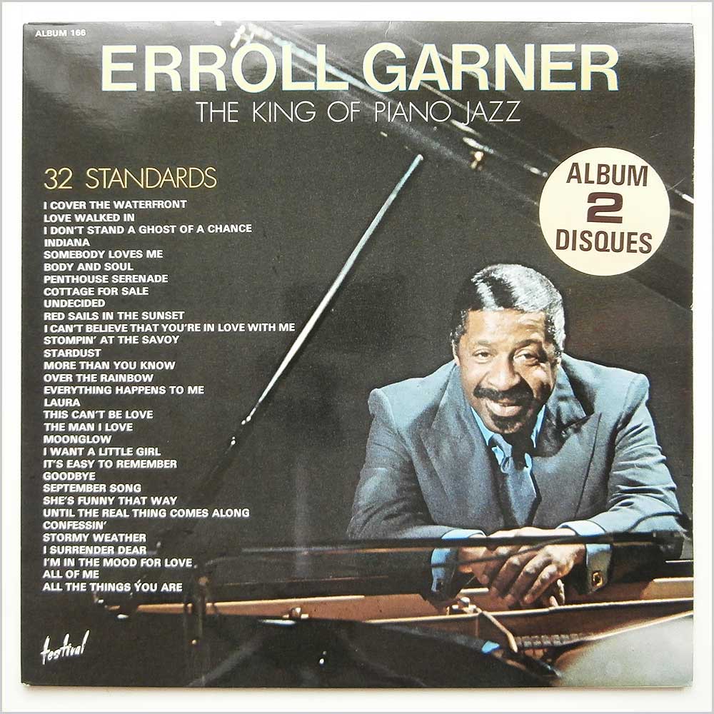 Erroll Garner - The King Of Piano Jazz (ALBUM 166)