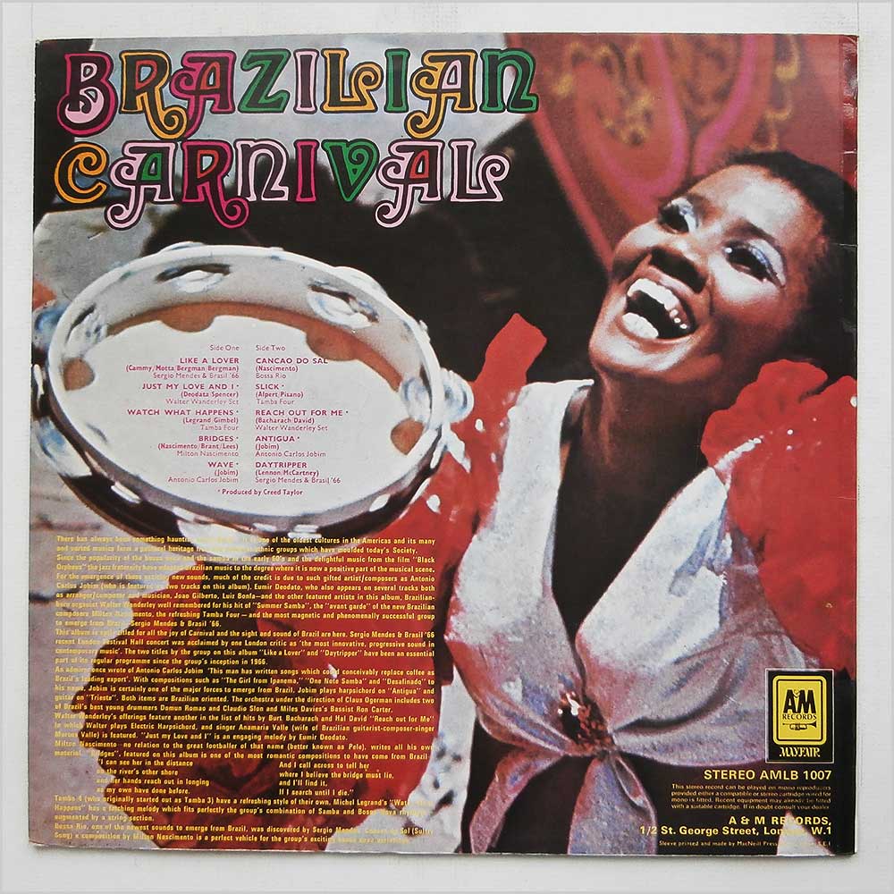 Various - Brazilian Carnival (AMLB 1007)