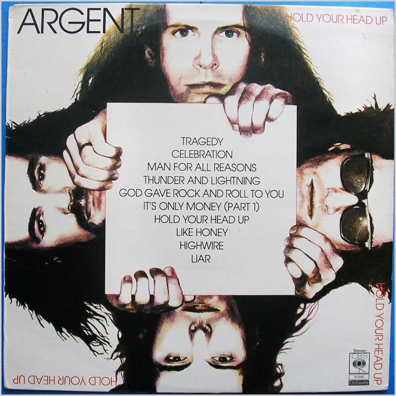 Argent - hold your head up. Argent album all together Now. Argent all together Now 1972.