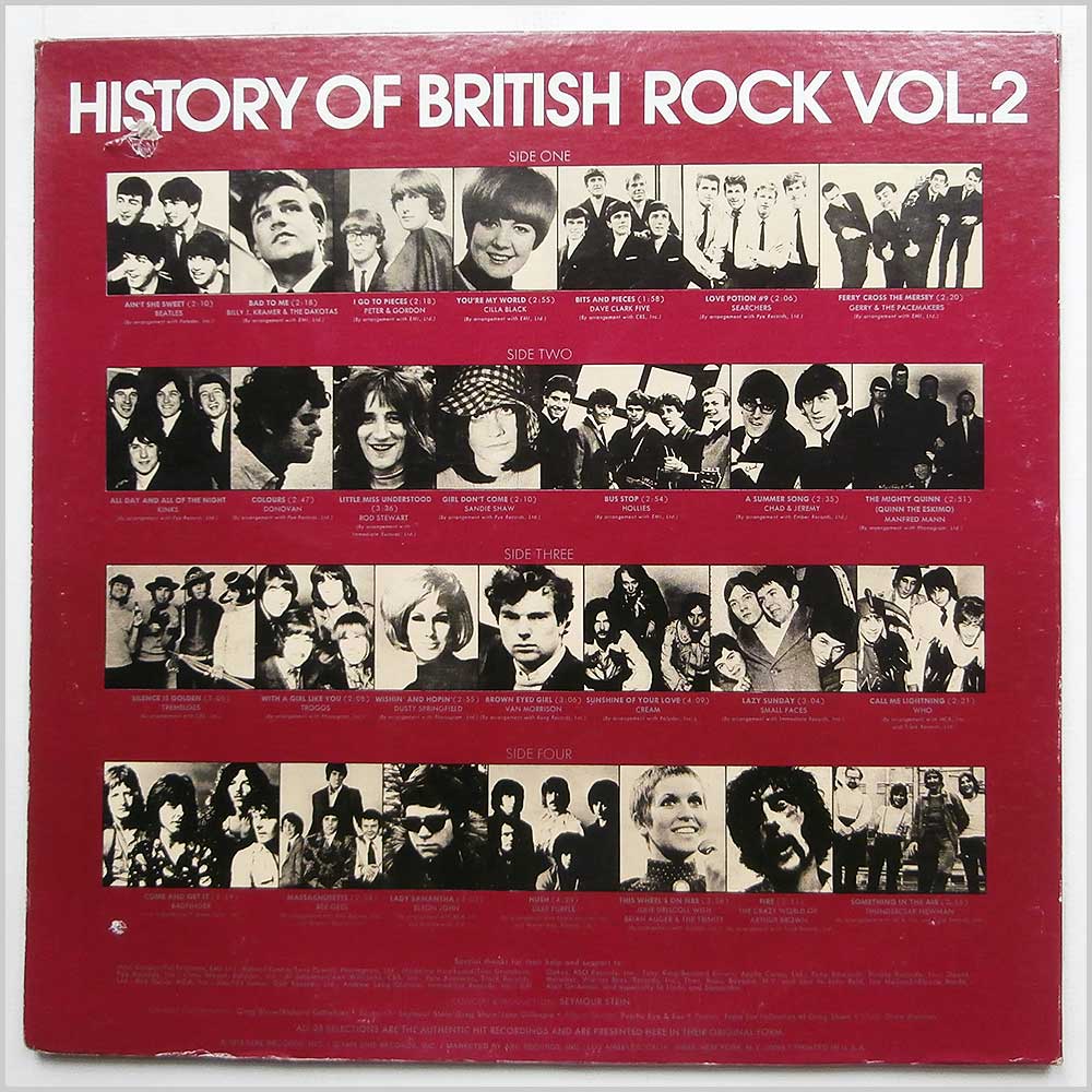 Various - History Of British Rock Vol. 2 (SASH-3705-2)