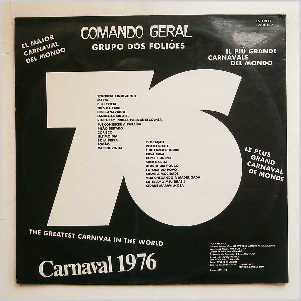Grupo Dos Folioes - Comando Geral Carnaval (1239057)