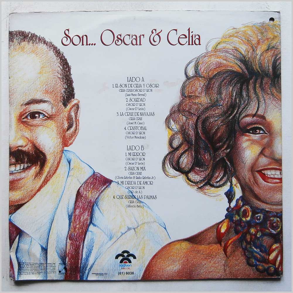 Celia Cruz, Oscar D' Leon - Son Oscar and Celia ((61) 6036)