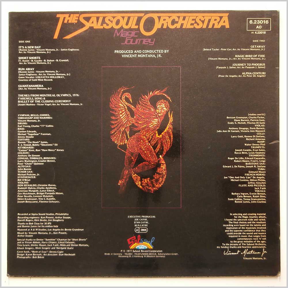 The Salsoul Orchestra - Magic Journey (6.23016 AO)