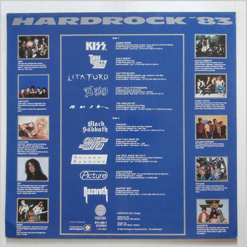 Various - Hard Rock '83 (814 462-1)
