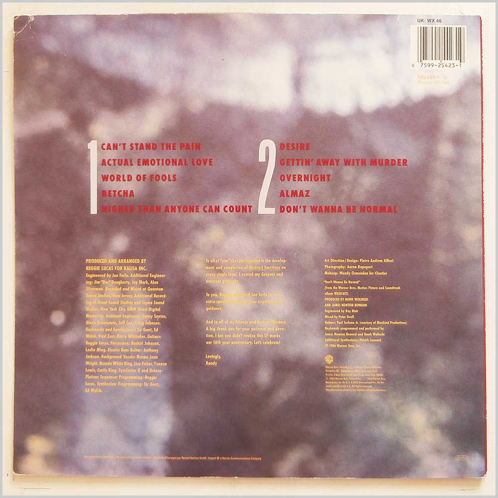 Randy Crawford - Abstract Emotions (925 423-1)
