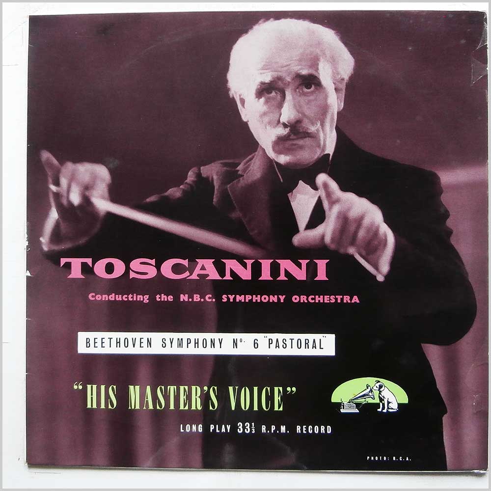 Toscanini, The N.B.C. Symphony Orchestra - Beethoven: Symphony No.6 Pastoral (ALP 1129)