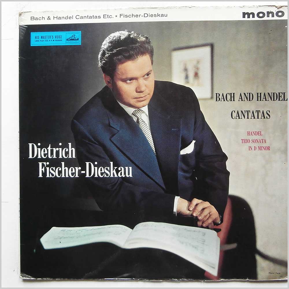 Dietrich Fischer-Dieskau - Bach and Handel Cantatas (ALP 1804)