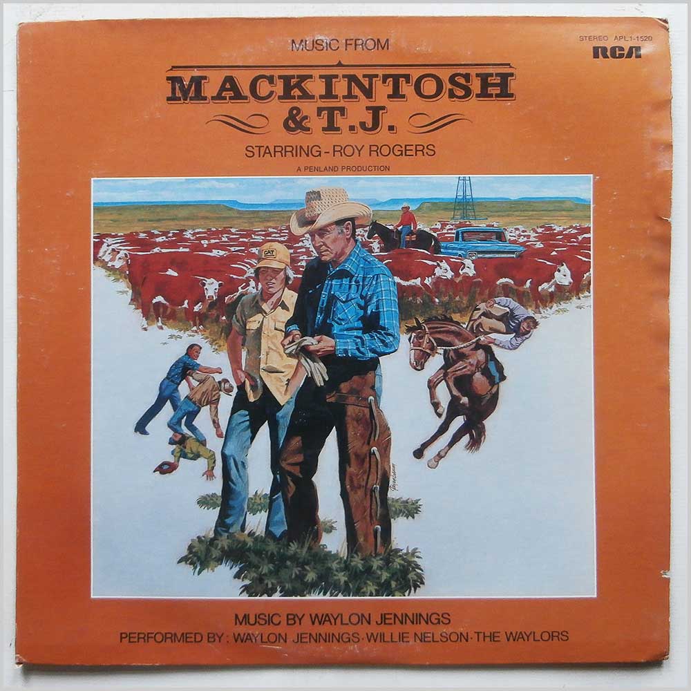Various - Music From Mackintosh and T.J. Starring Roy Rogers (APL1-1520)