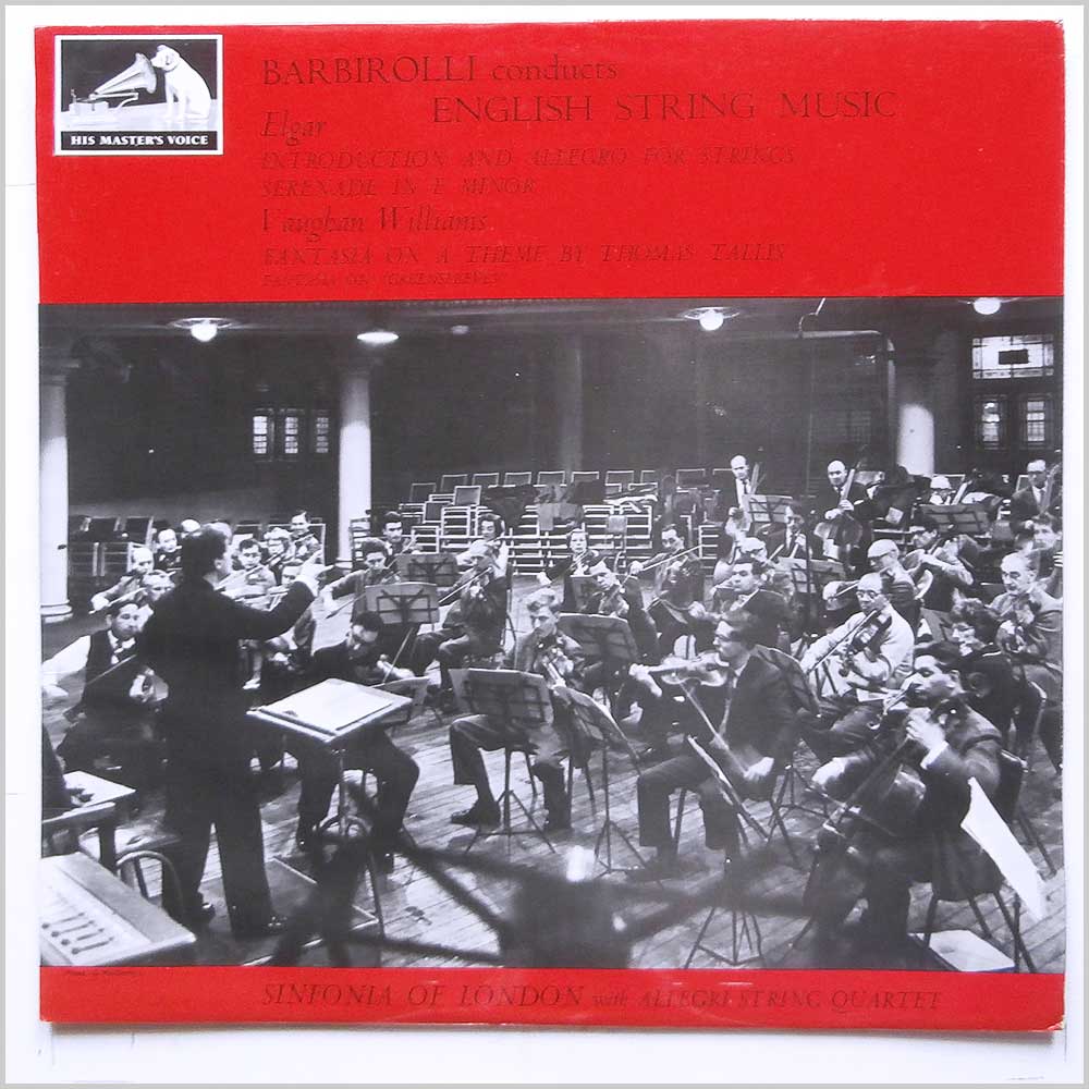 Sir John Barbirolli Sinfonia Of London Classical Music Record LP