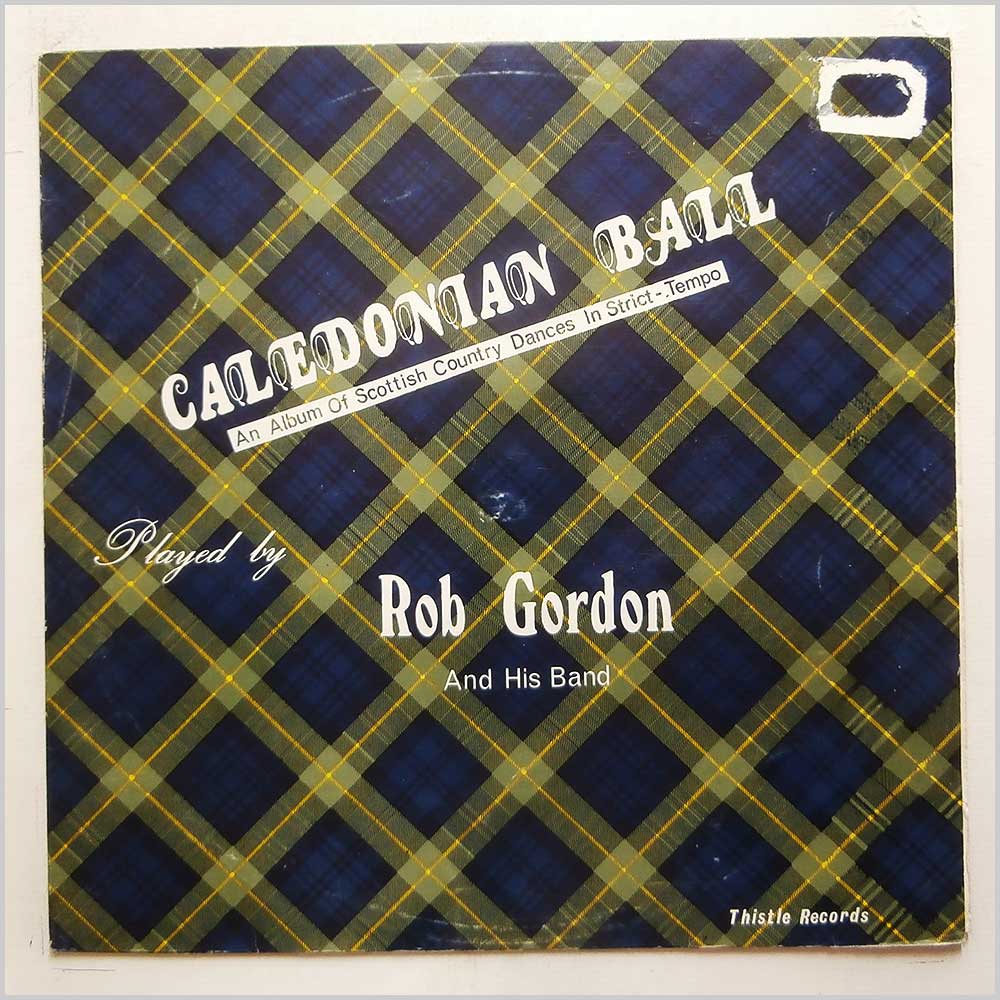 Rob Gordon And His Band - Caledonian Ball (BSLP 104S)