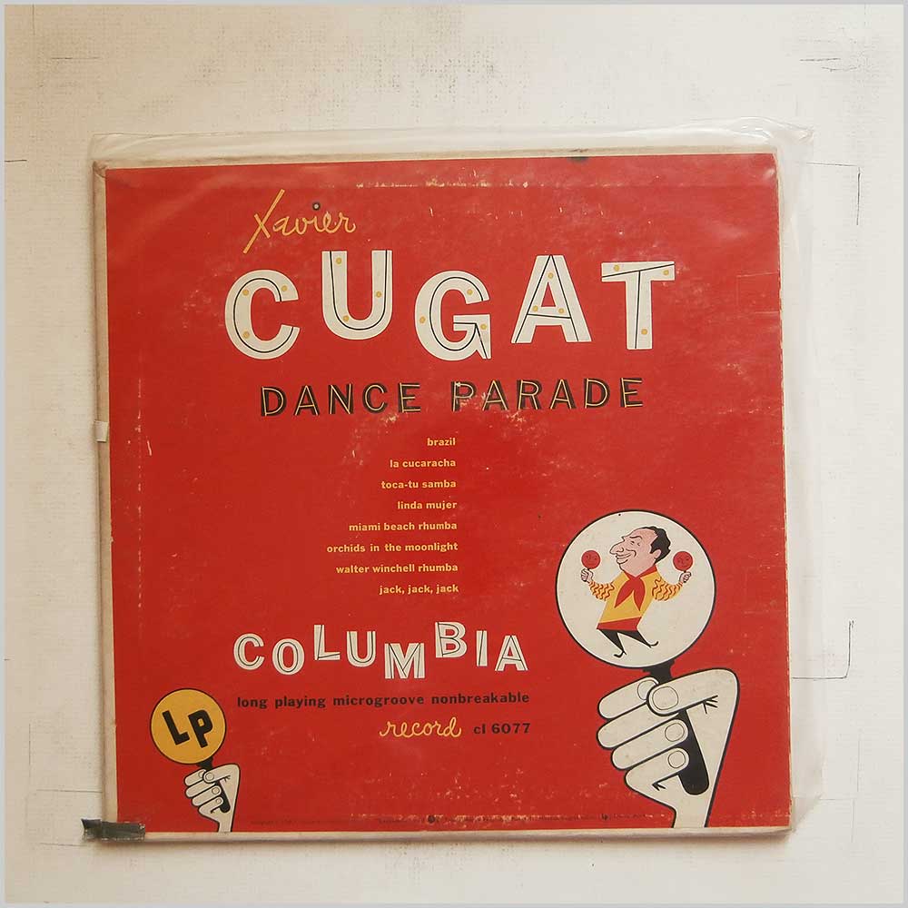 Xavier Cugat and His Orchestra - Xavier Cugat Dance Parade (CL 6077)