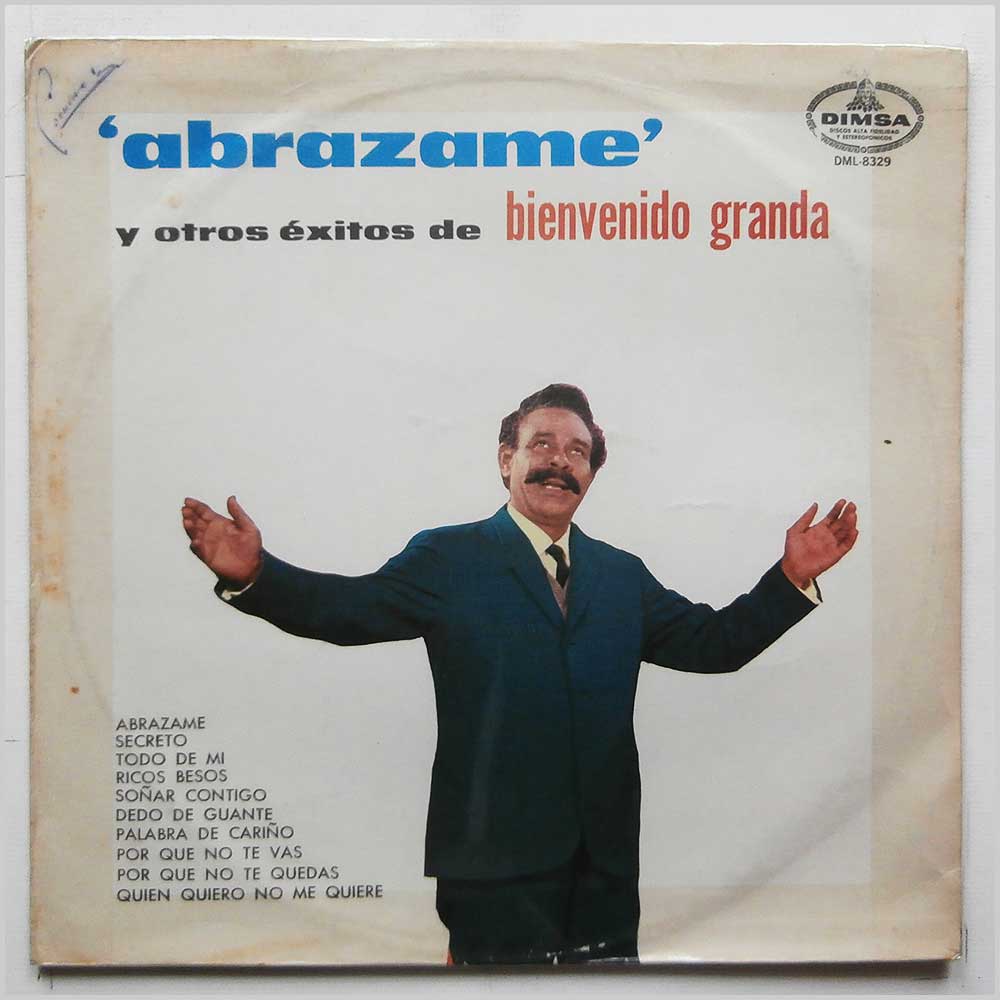 Bienvenido Granda Mis Grandes Exitos Con La Sonora Matancera Vol. 1 [1975]  LP