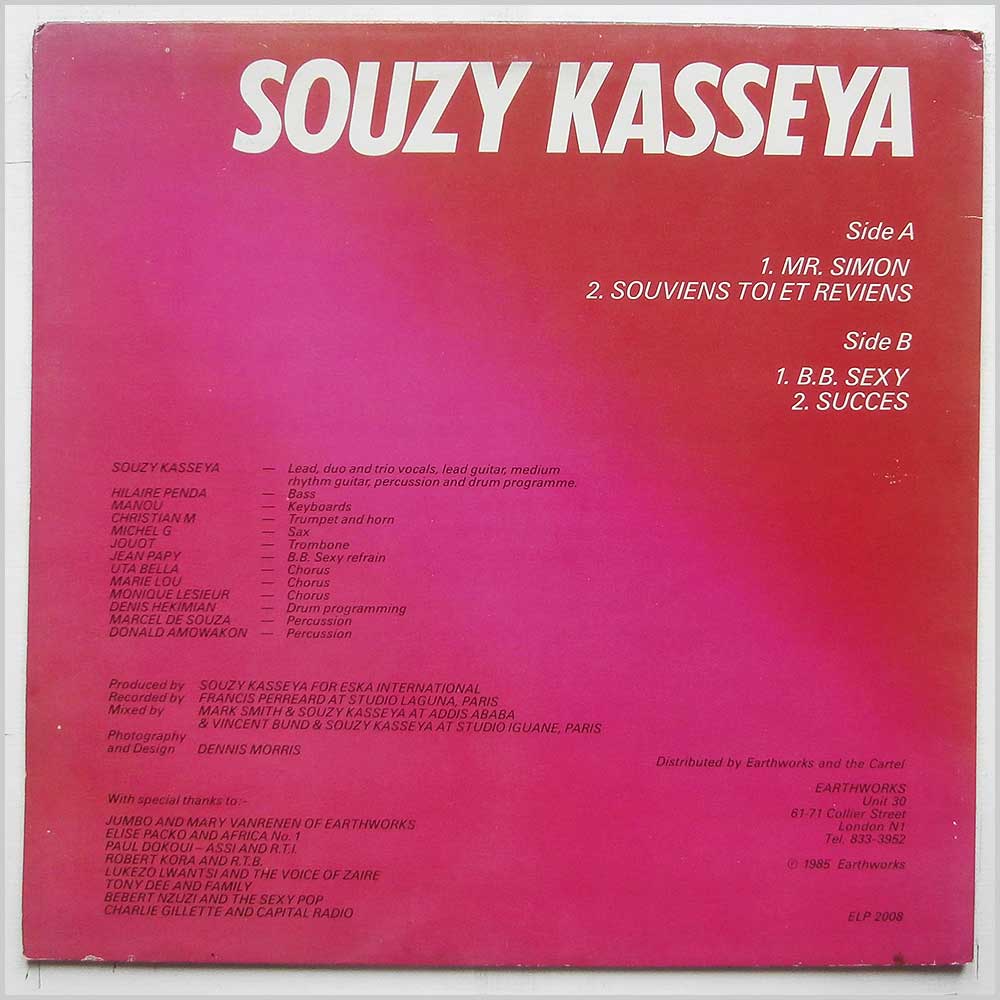 Souzy Kasseya - The Phenomenal Souzy Kasseya (ELP 2008)