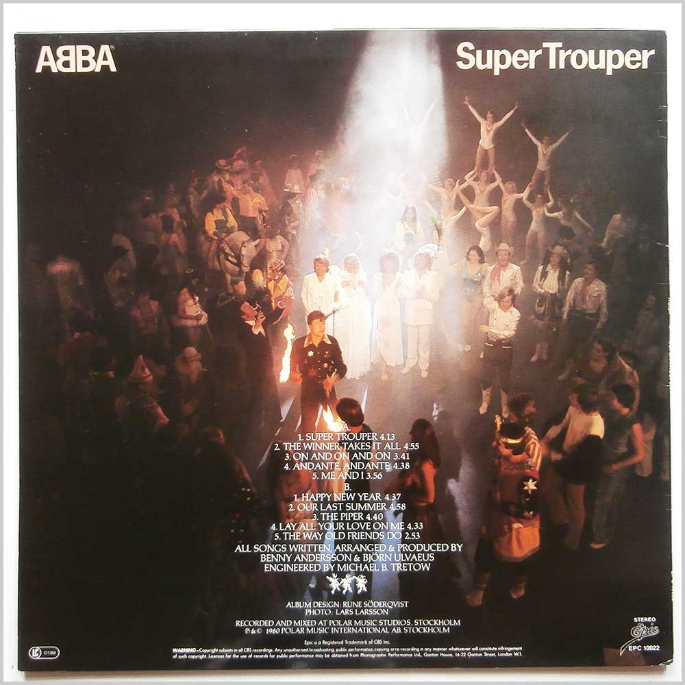 Abba - Super Trouper (EPC 10022)