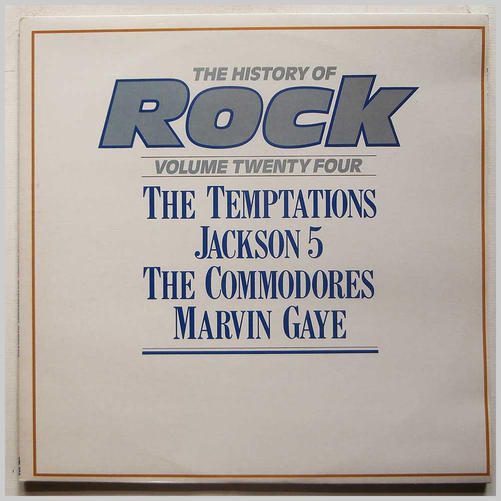 The Temptations, Jackson 5, The Commodores, Marvin Gaye - The History Of Rock Volume Twenty Four (HRL 024)