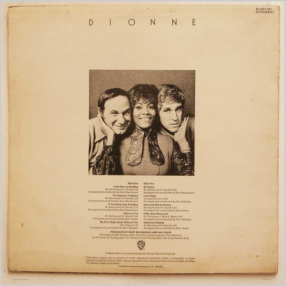 Dionne Warwick - Dionne (K46140)