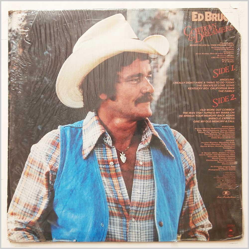 Ed Bruce Vinyl Record Country Music LP Country Music Record LP for sale ...