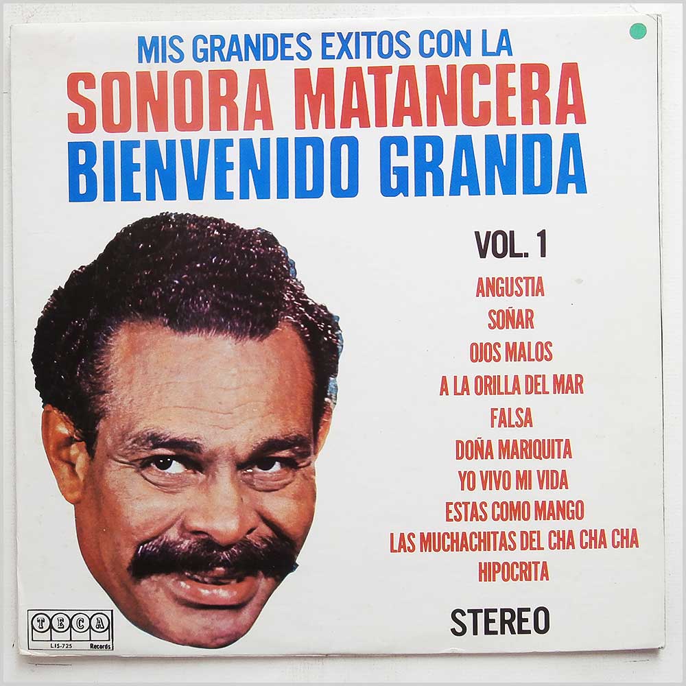 Os Grandes Sucessos de Bienvenido Granda - Vinil Records
