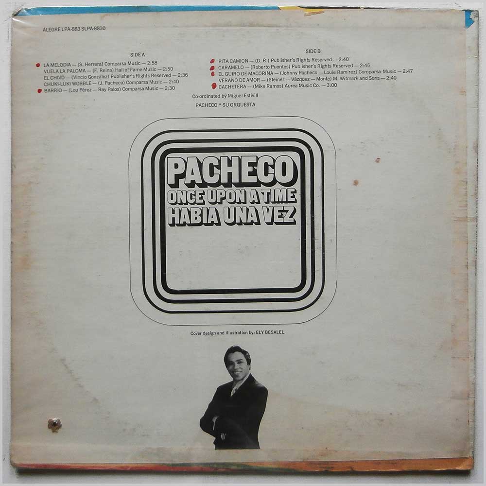 Johnny Pacheco Y Su Orquesta - Once Upon A Time: Habia Una Vez (LPA-883)