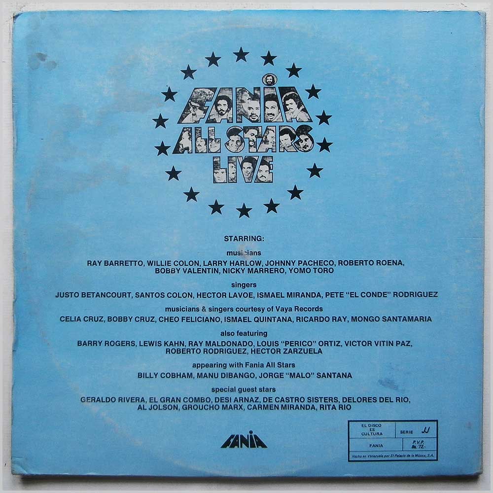 The Fania All Stars - Jerry Masucci Presents Salsa (LPS 88651 (2))