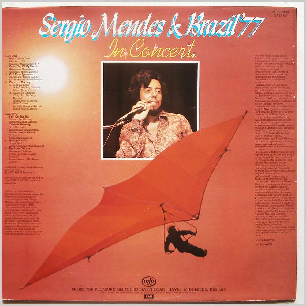 Sergio Mendez and Brazil '77 - Sergio Mendez and Brazil '77 in Concert (MFP 50434)