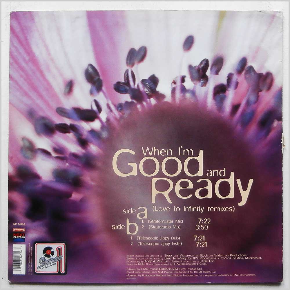 Sybil - When I'm Good And Ready (Love To Infinity Remixes) (NP 1418.6)