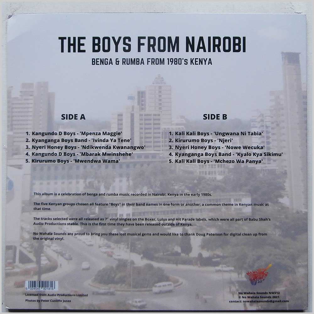 Various - The Boys From Nairobi: Benga And Rumba From 1980's Kenya (NWS12)
