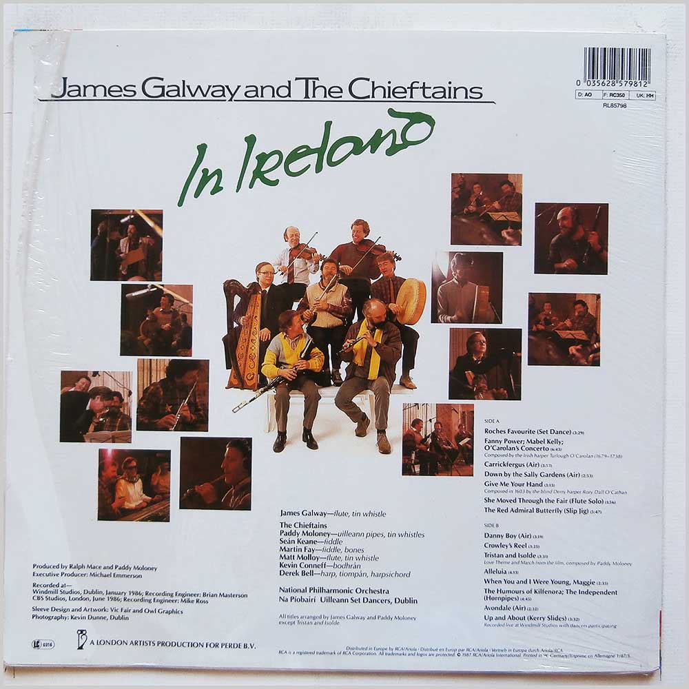 James Galway and The Chieftains - In Ireland (RL85798)