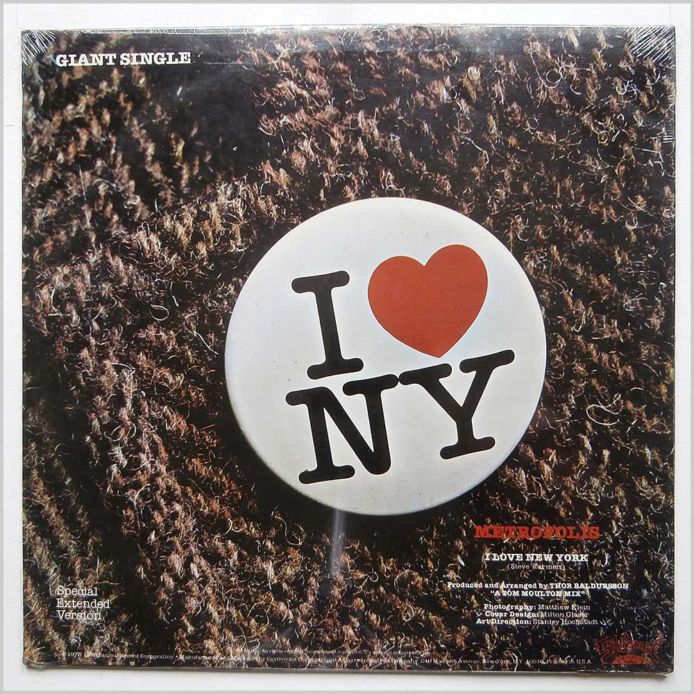Metropolis - I Love New York (SG 2060)